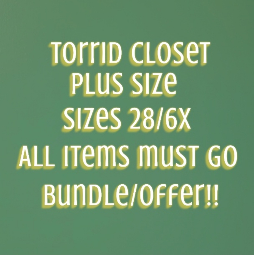 Torrid Closet Sale 6x